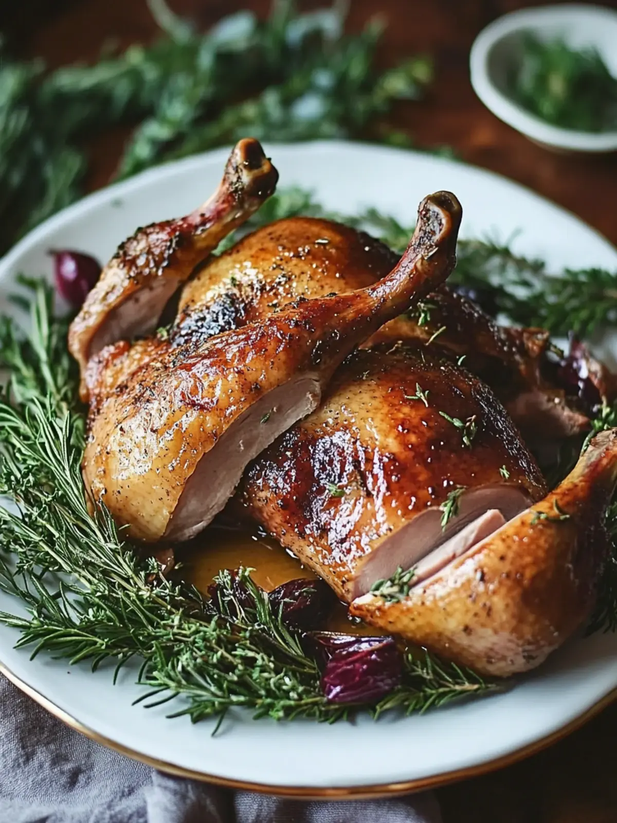 Herb-Infused Roasted Duck for a Festive Feast at Home 4 Herb-Infused Roasted Duck