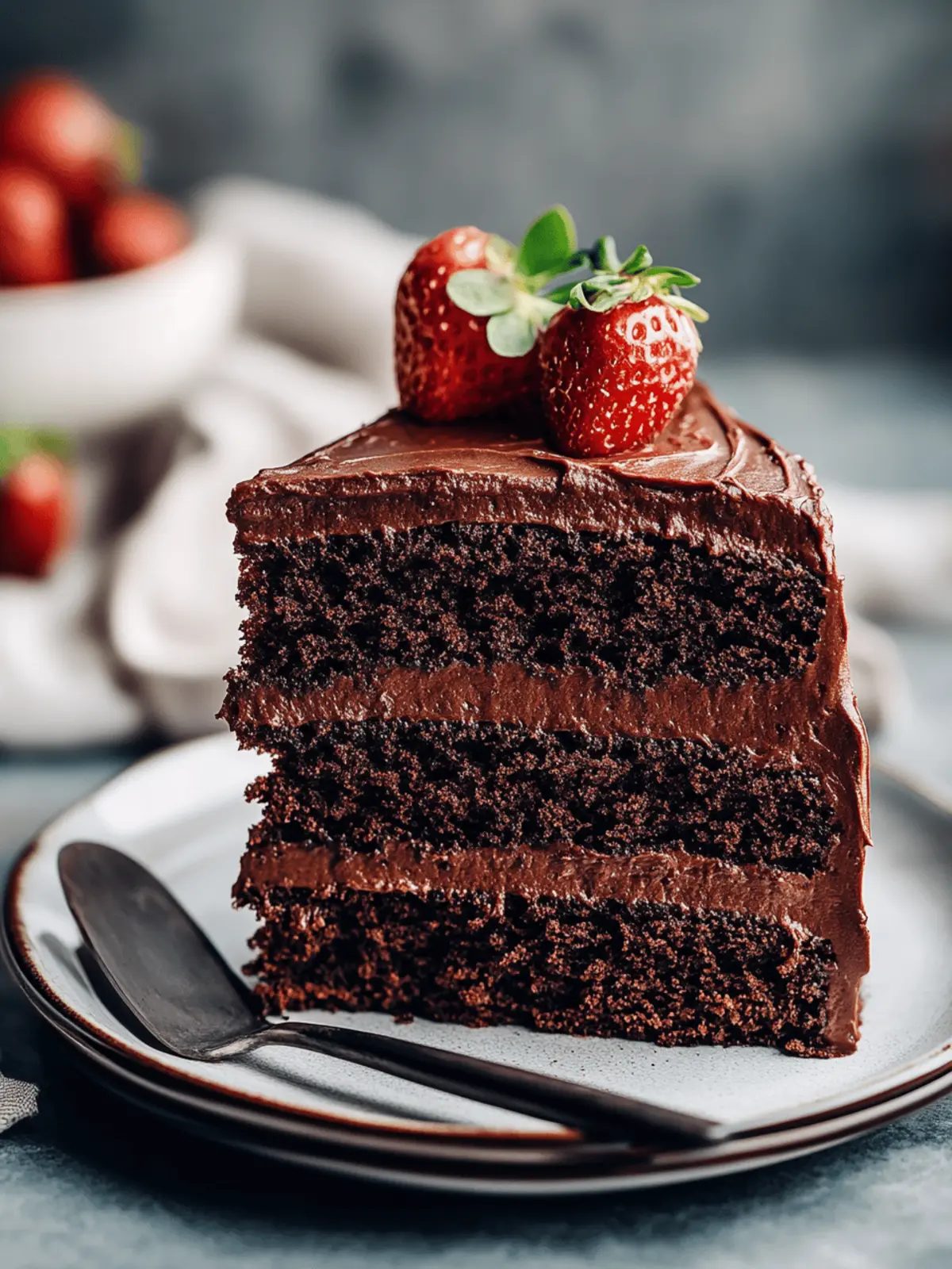 The Best Paleo Chocolate Cake with Decadent Frosting 3 The Best Paleo Chocolate Cake with Paleo Chocolate Frosting