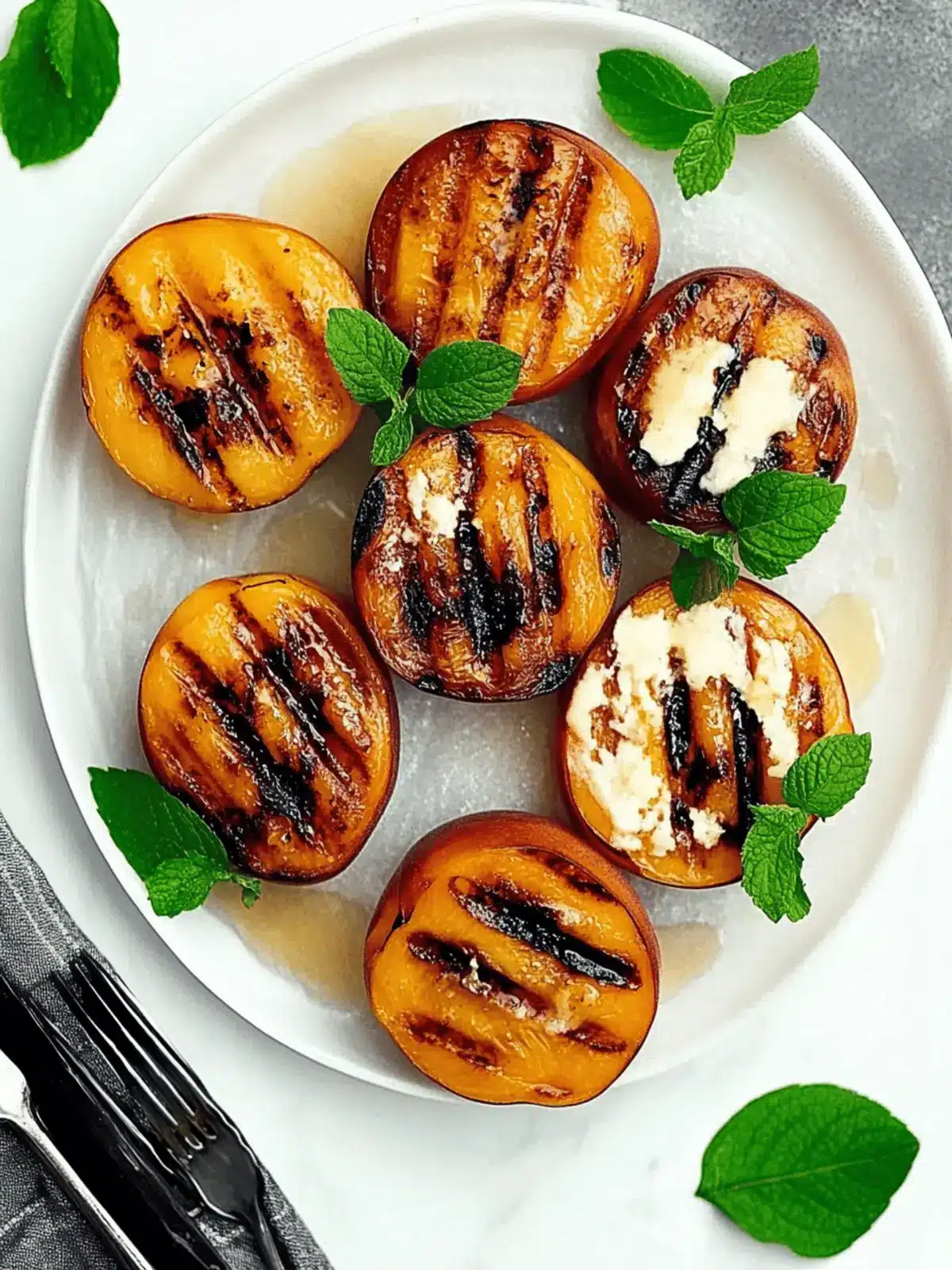 Grilled Peaches with Coconut Sugar for Sweet Summer Bliss 4 Grilled Peaches with Coconut Sugar for Sweet Summer Bliss