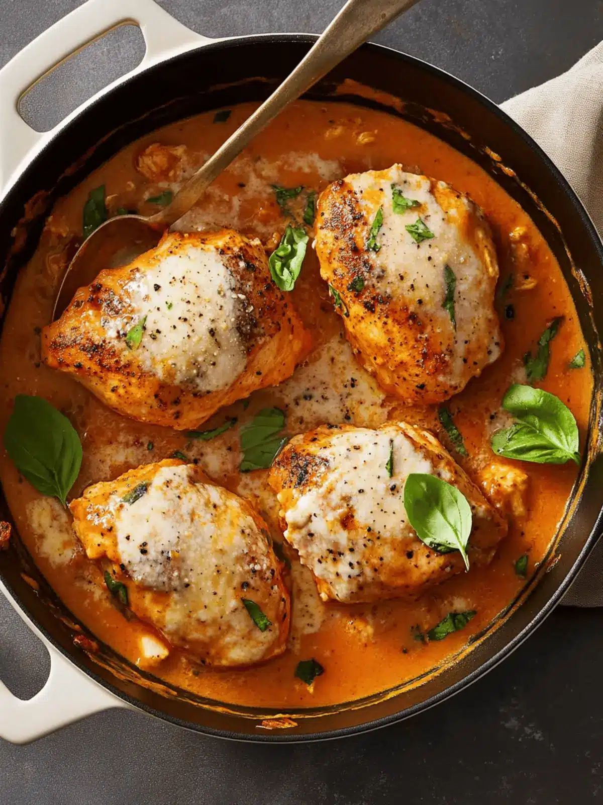 Creamy Pumpkin & Parmesan Chicken Skillet: A Cozy Weeknight Delight 4 Creamy Pumpkin & Parmesan Chicken Skillet