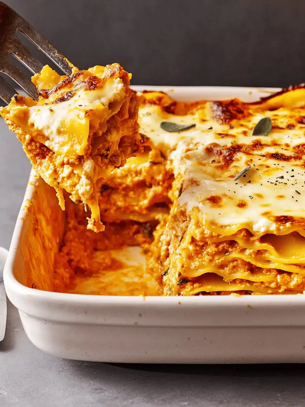 Savory Pumpkin Lasagna that Will Wow Your Holiday Guests 2 Pumpkin Lasagna