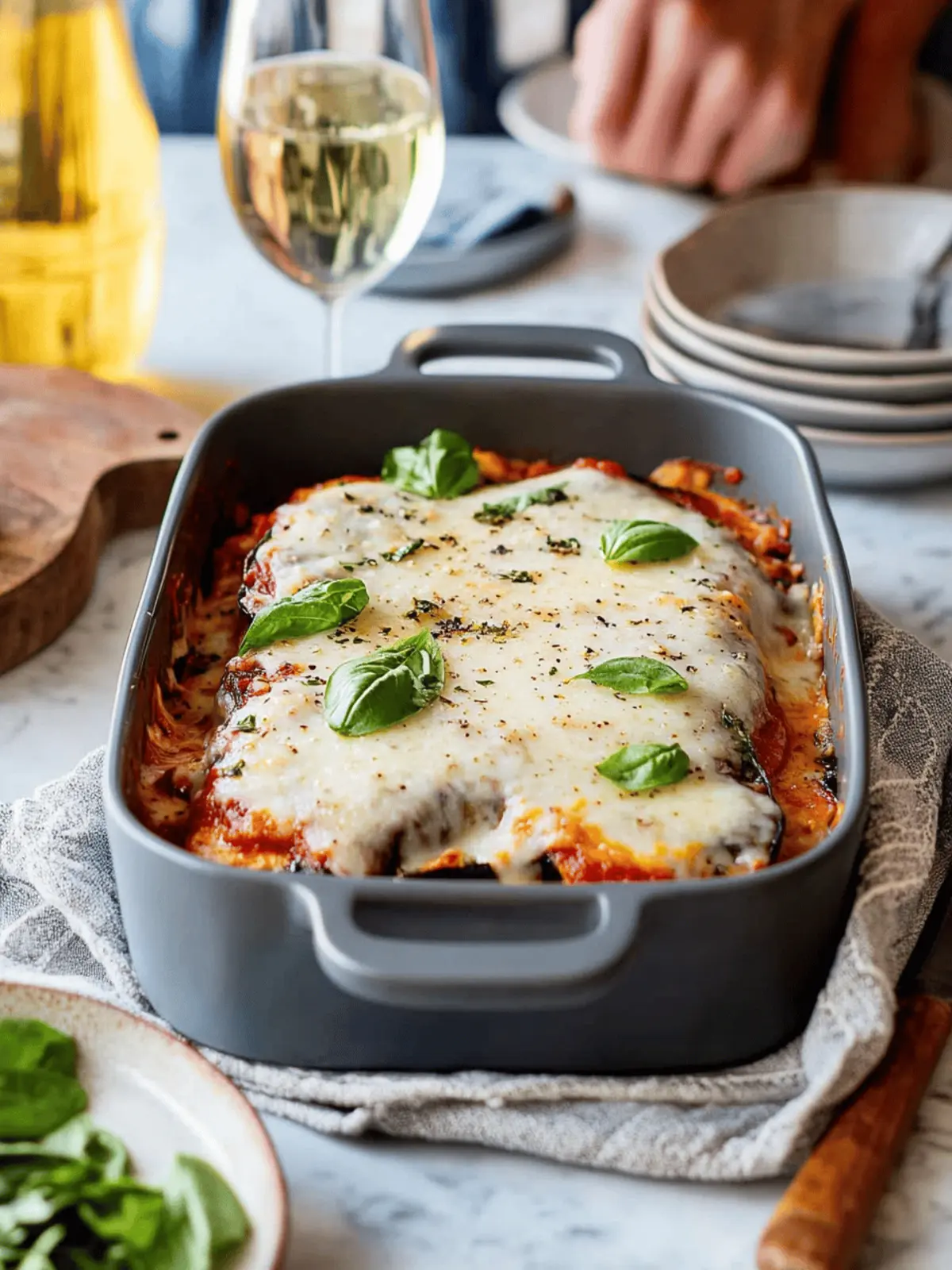 Lighter Eggplant Parmesan: Guilt-Free Comfort Food Delight 3 Eggplant Parmesan
