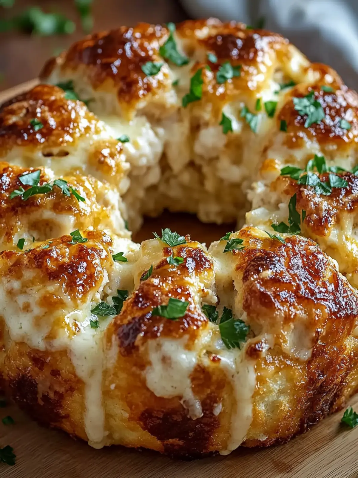 Irresistible Chicken Alfredo Monkey Bread for Cozy Nights 4 Chicken Alfredo Monkey Bread