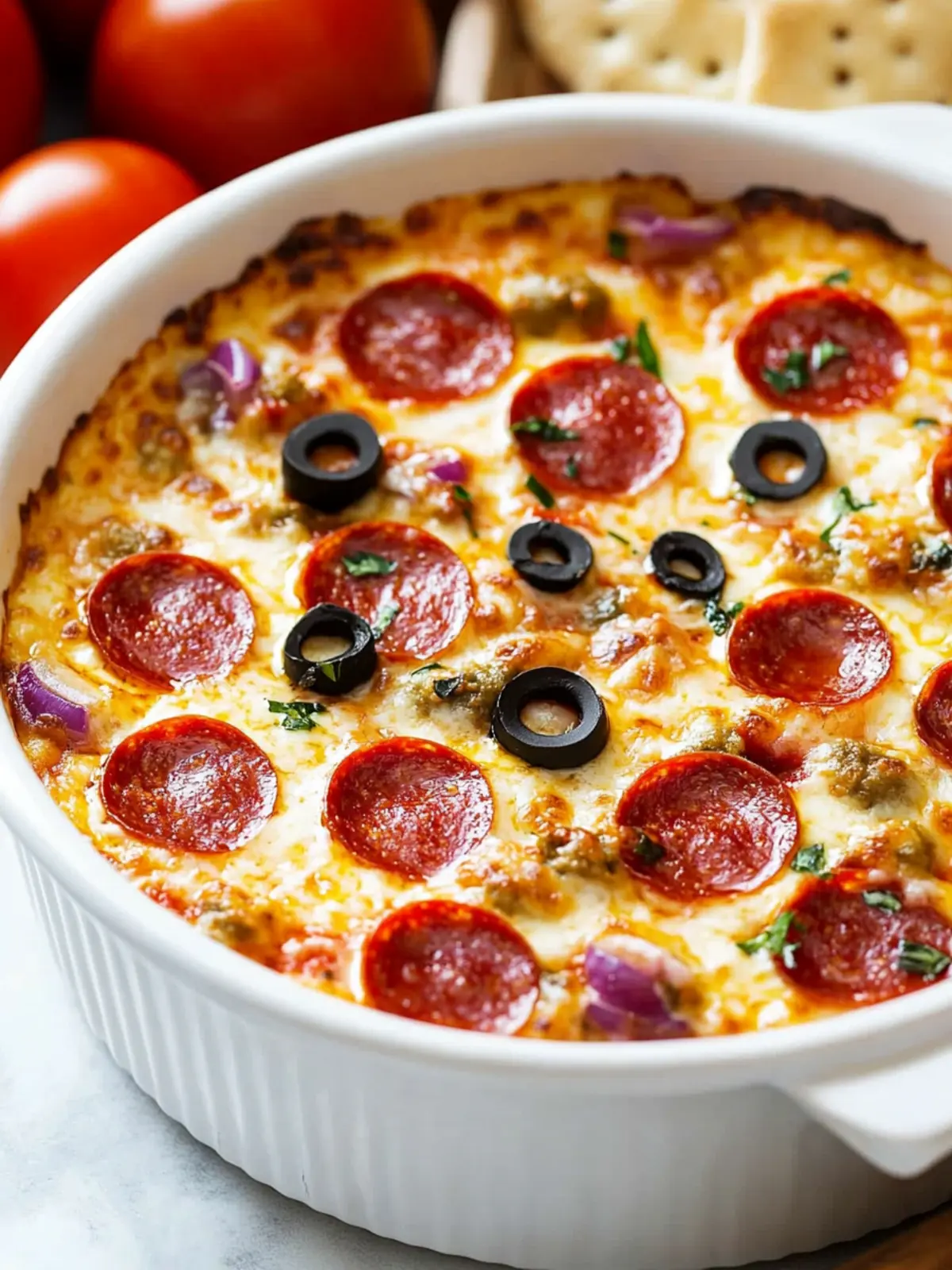 Supreme Pizza Dip - Your Ultimate Game Day Showstopper 2 Supreme Pizza Dip
