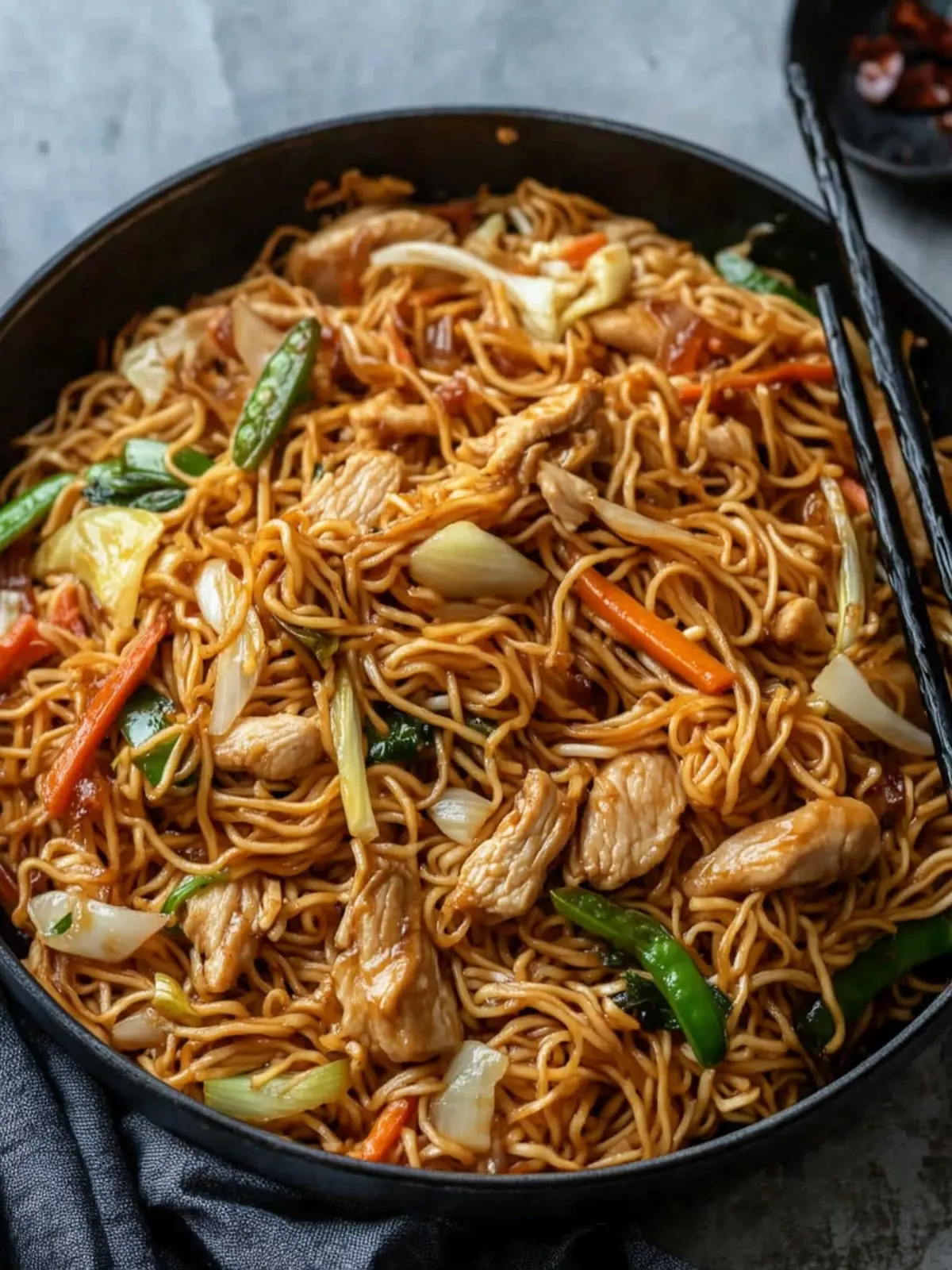Delicious Chicken Chow Mein You Can Make at Home Today 2 Chicken Chow Mein (鸡èçé¢)