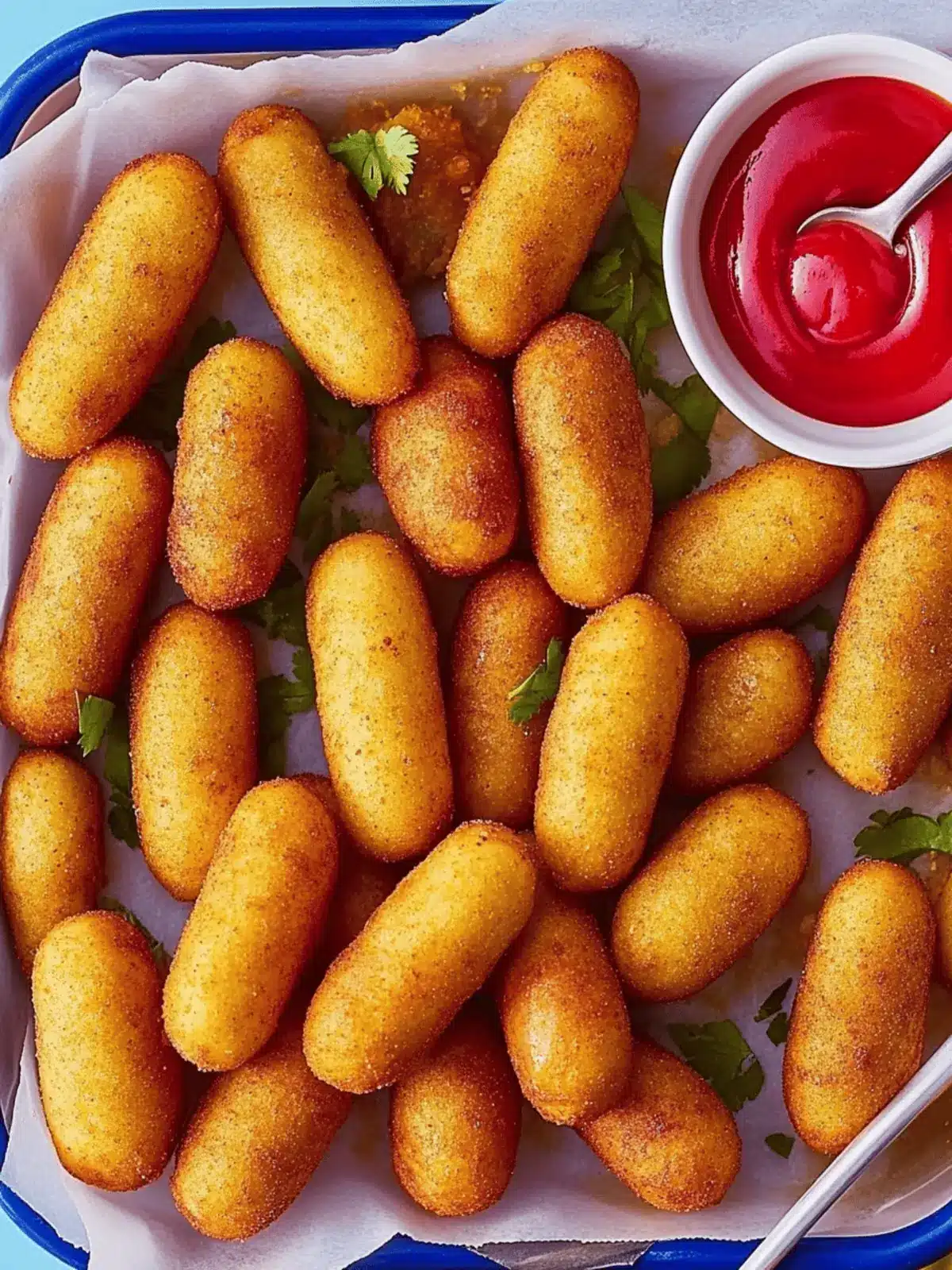 Mini Corn Dogs: Irresistibly Crunchy and Kid-Approved Treats 2 Mini Corn Dogs
