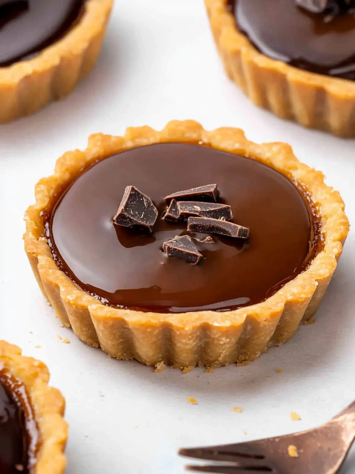 Irresistible Mini Caramel Chocolate Tarts for Every Celebration 2 Mini Caramel Chocolate Tarts