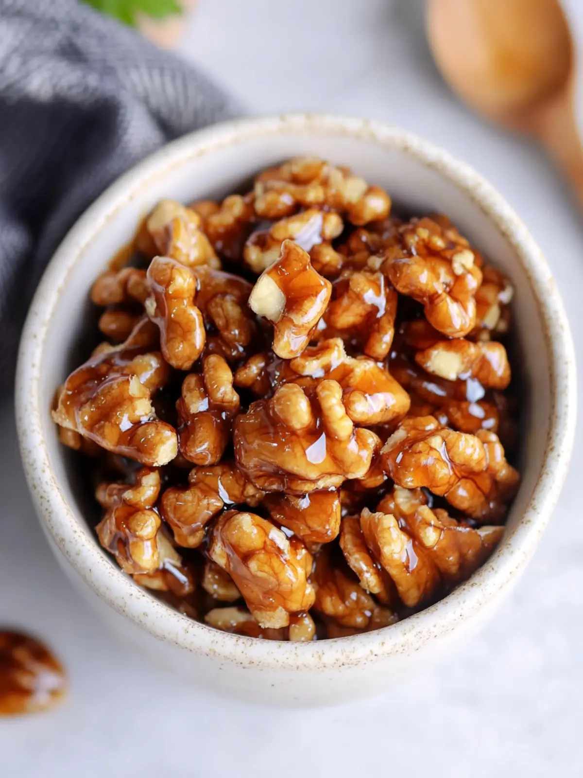 Satisfy Your Sweet Cravings with Honey Glazed Walnuts 2 Honey Glazed Walnuts