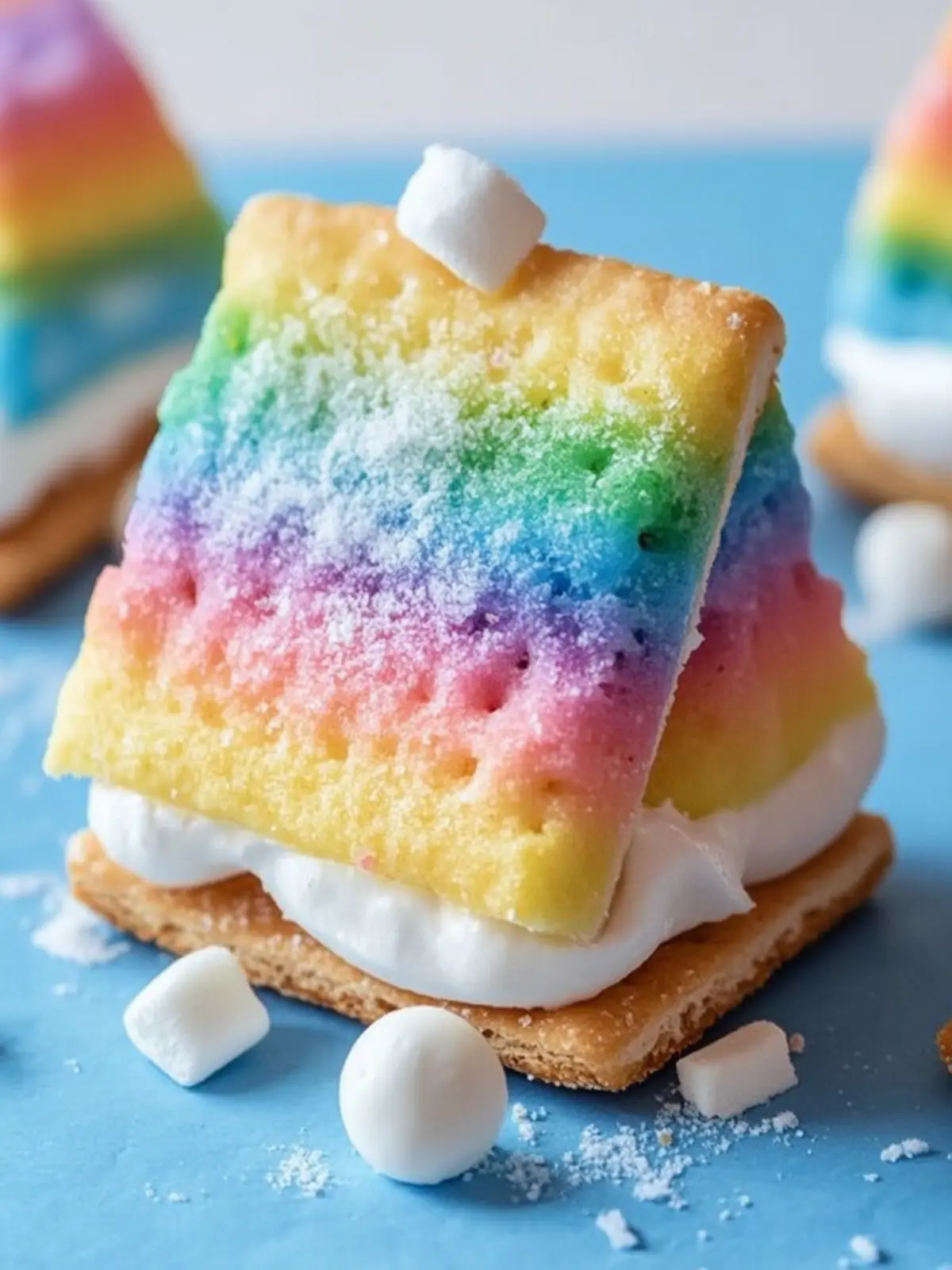 Rainbow Crackers: Vibrant, Easy Snacks for Kids Fun! 4 Rainbow Crackers