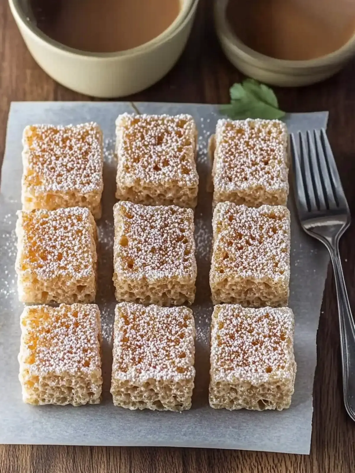 Churro Rice Krispie Treats: Irresistibly Sweet and Cinnamon-Loaded 4 Churro Rice Krispie Treats