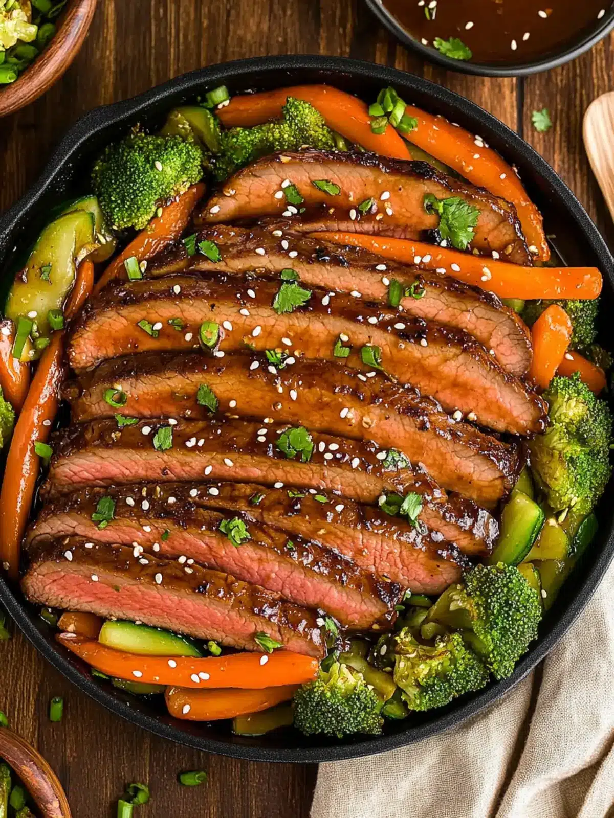 Teriyaki Flank Steak and Veggies: A Delicious Gluten-Free Feast 3 Teriyaki Flank Steak and Veggies