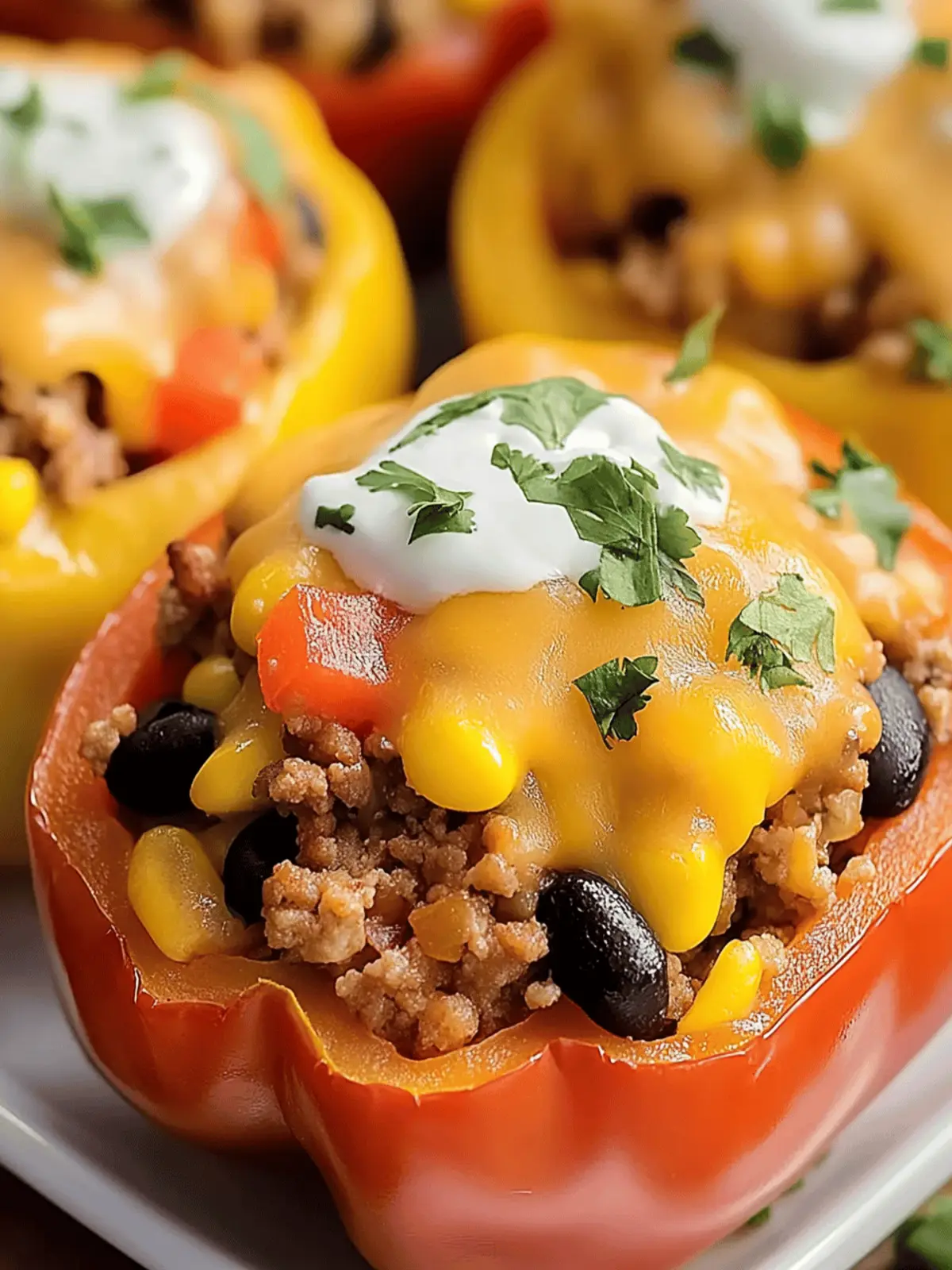 Healthy Taco Stuffed Peppers That'll Wow Your Family 3 Taco Stuffed Peppers