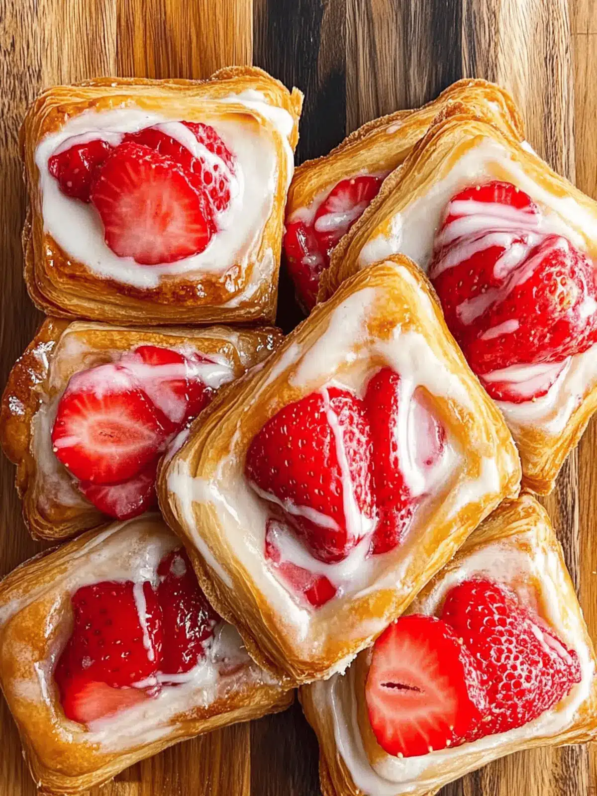 Easy Strawberry Danish Recipe You'll Love for Breakfast! 4 Strawberry Danish