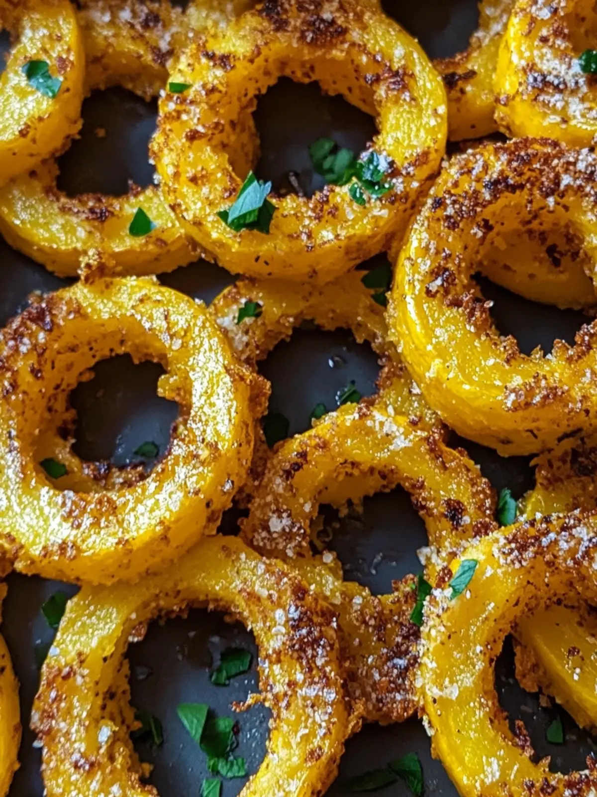 Crispy Baked Delicata Squash Rings: Your Guilt-Free Snack Dream 3 Crispy Baked Delicata Squash Rings for a Guilt-Free Snack