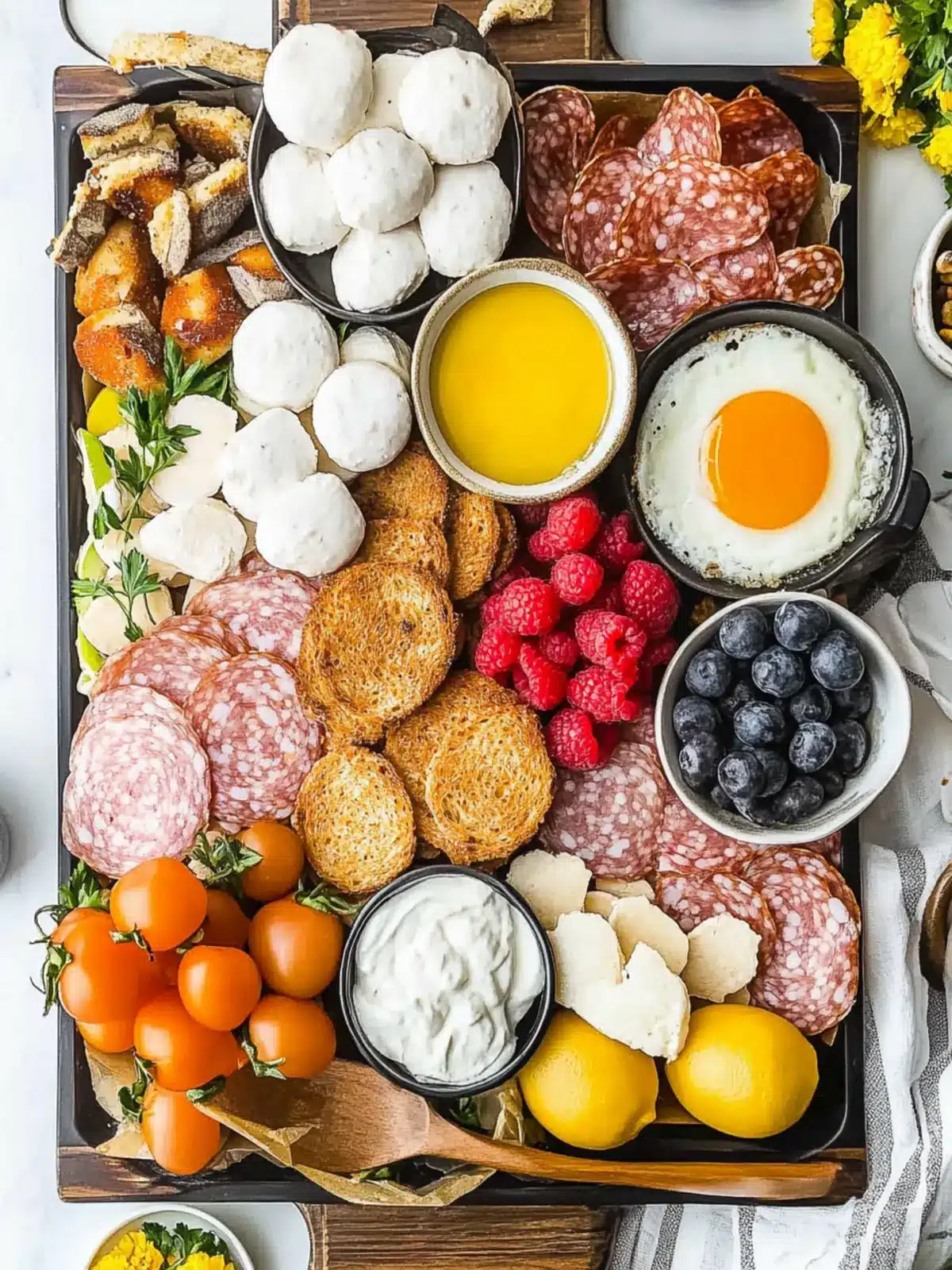 Create Your Dream Breakfast Charcuterie Board for Ultimate Mornings 2 Breakfast Charcuterie Board