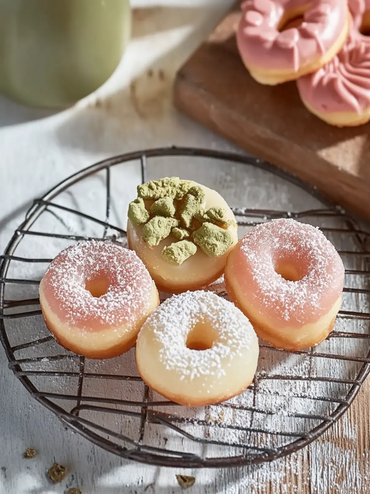 Chewy Japanese Mochi Donuts (Pon De Ring) Your New Sweet Obsession 3 Chewy Japanese Mochi Donuts (Pon De Ring)