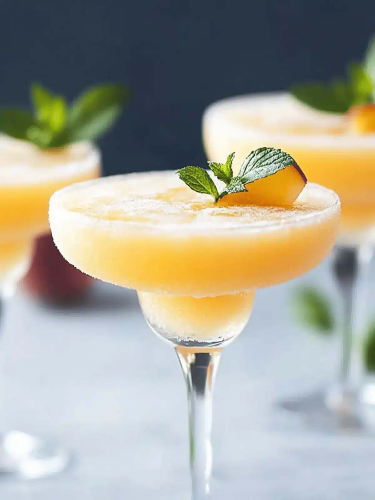 Frozen Peach Margarita: The Ultimate Summer Refreshment 2 Frozen Peach Margarita