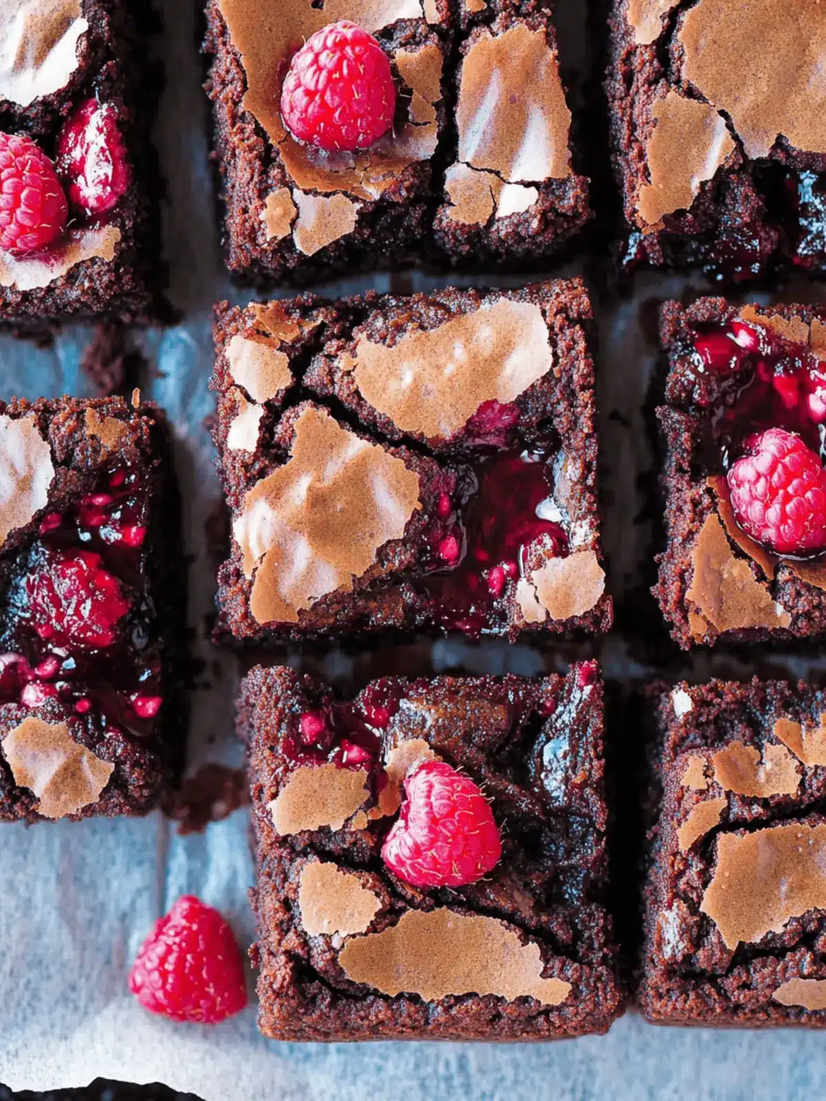 Decadent Raspberry Brownies with Fudgy Perfection Await 3 Raspberry Brownies