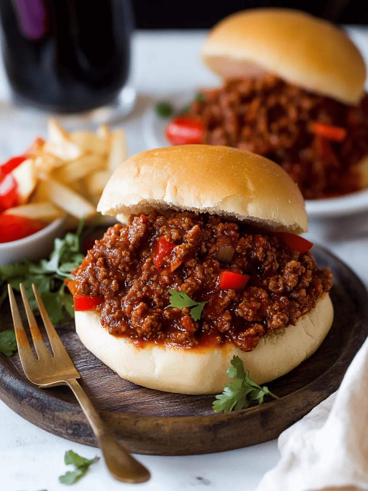 Delicious Homemade Sloppy Joes Packed with Flavor and Veggies 4 Sloppy Joes