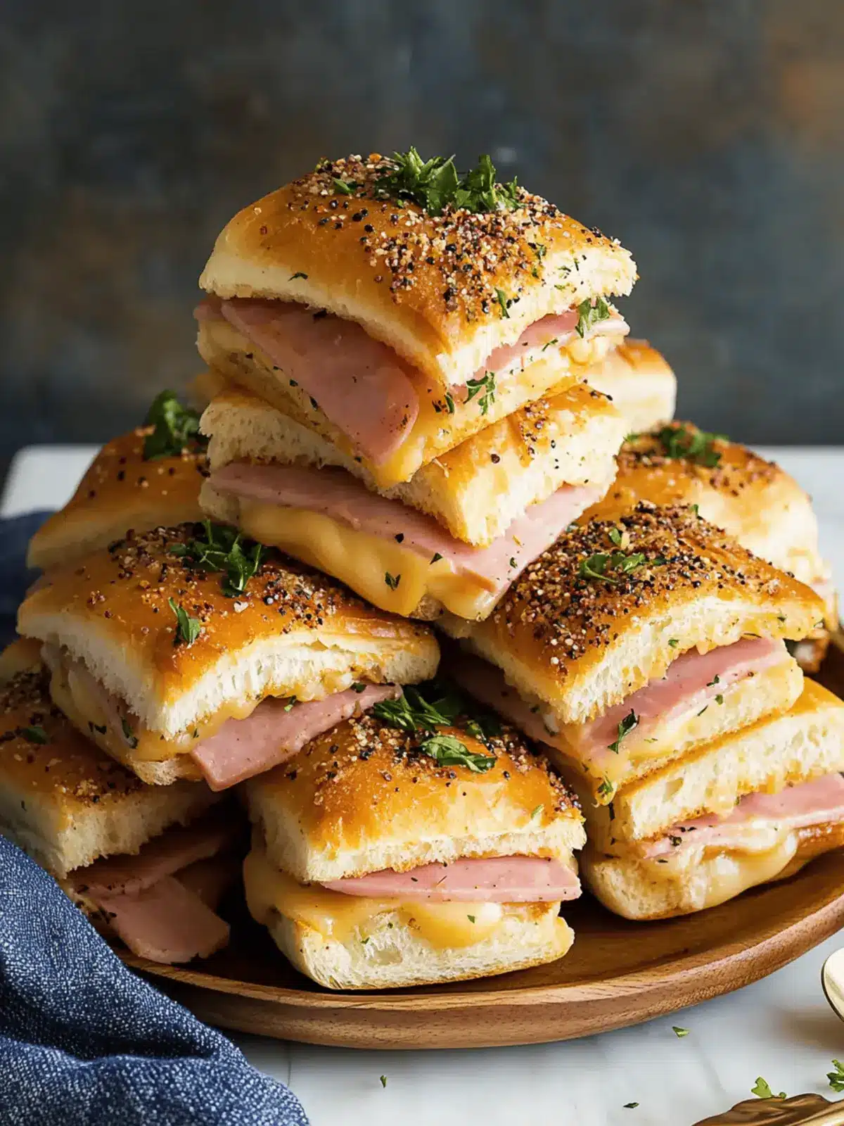 Heavenly Ham and Cheese Sliders Everyone Will Devour 3 Ham and Cheese Sliders