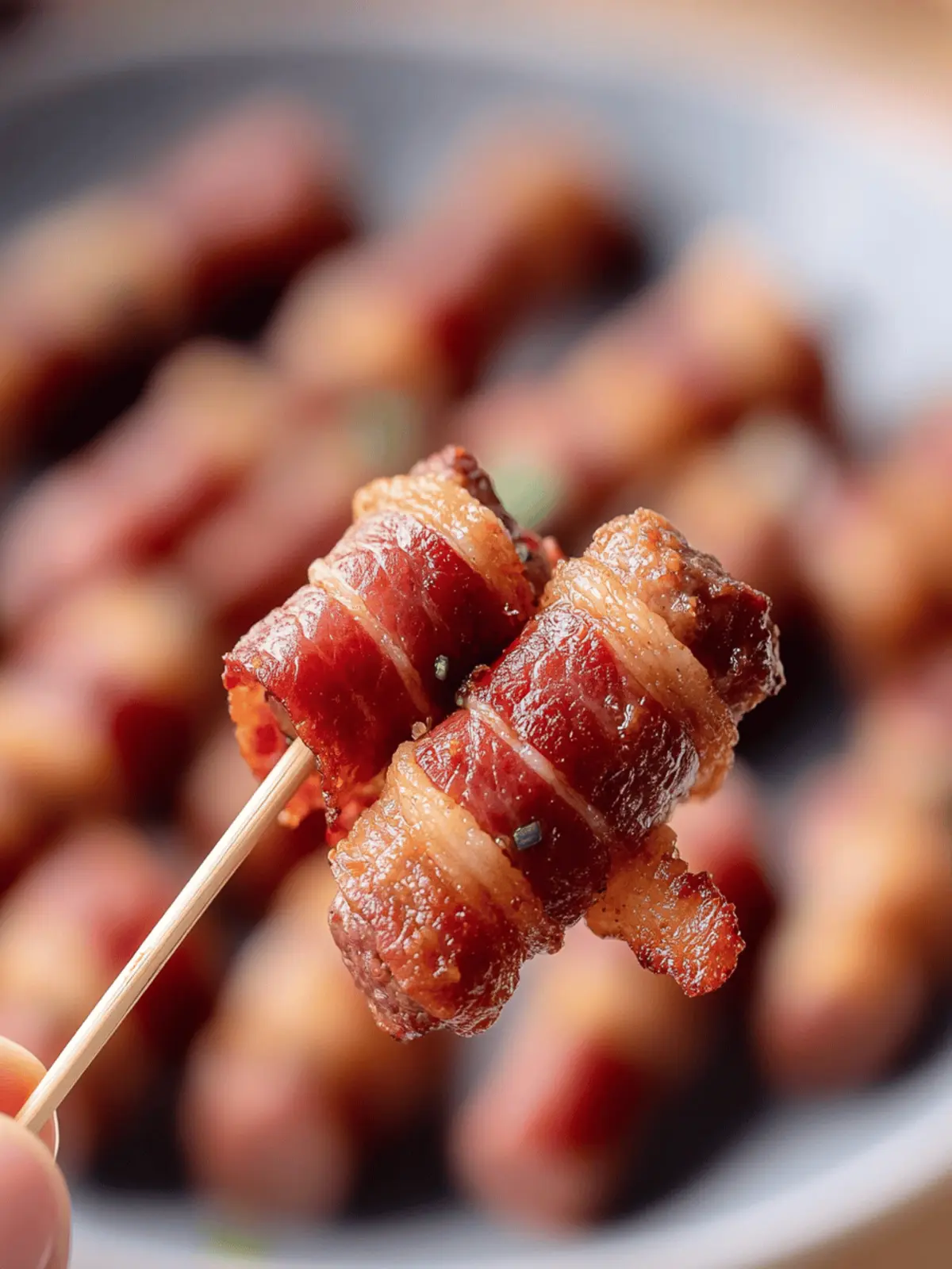 Mouthwatering Bacon Wrapped Little Smokies for Your Next Party 3 Bacon Wrapped Little Smokies