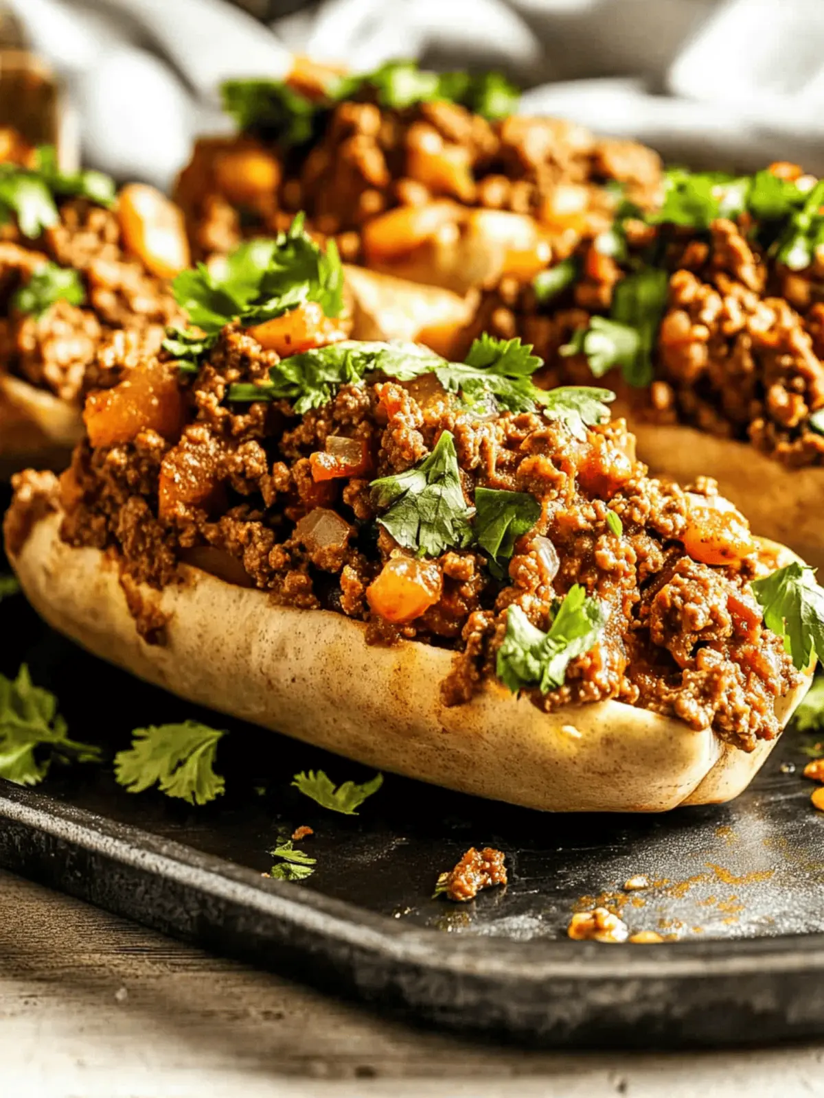 Savory Sloppy Janes in Sweet Potatoes for a Wholesome Twist 3 Sloppy Janes