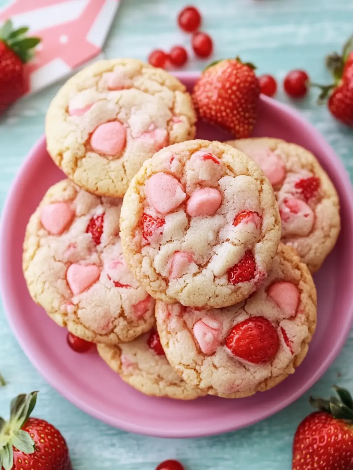 Strawberry Milkshake Cookies: Sweet Tooth's Ultimate Delight 4 Strawberry Milkshake Cookies: Delight Your Sweet Tooth Today