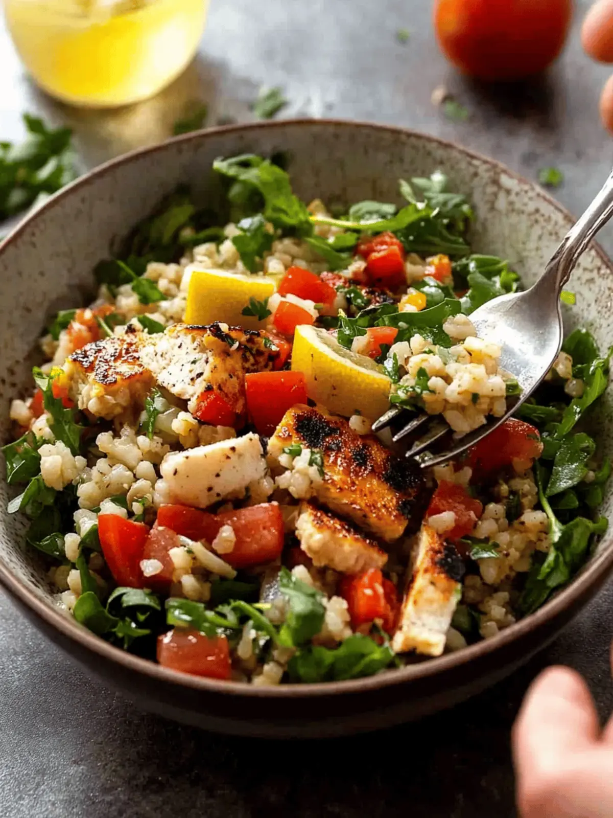 Mediterranean Brown Rice Salad: Fresh, Flavorful & Customizable 3 Mediterranean Brown Rice Salad