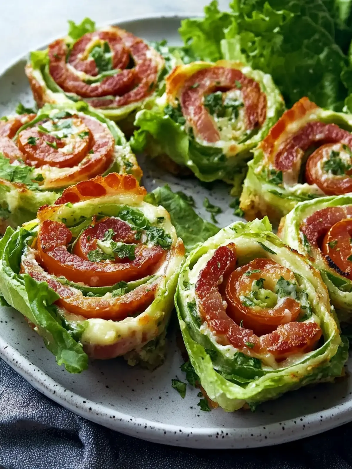 Easy Cheesy Bacon, Lettuce & Tomato Spirals Recipe to Wow Your Guests 4 Easy Cheesy Bacon, Lettuce & Tomato Spirals Recipe