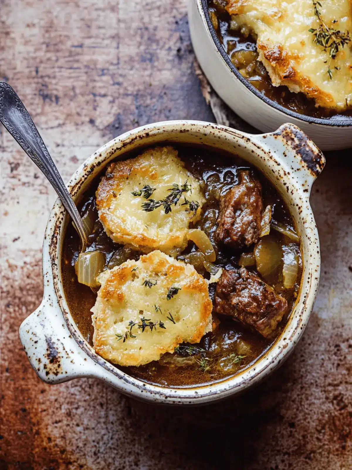 Comforting French Onion Beef Stew for Cozy Evenings 2 French Onion Beef Stew