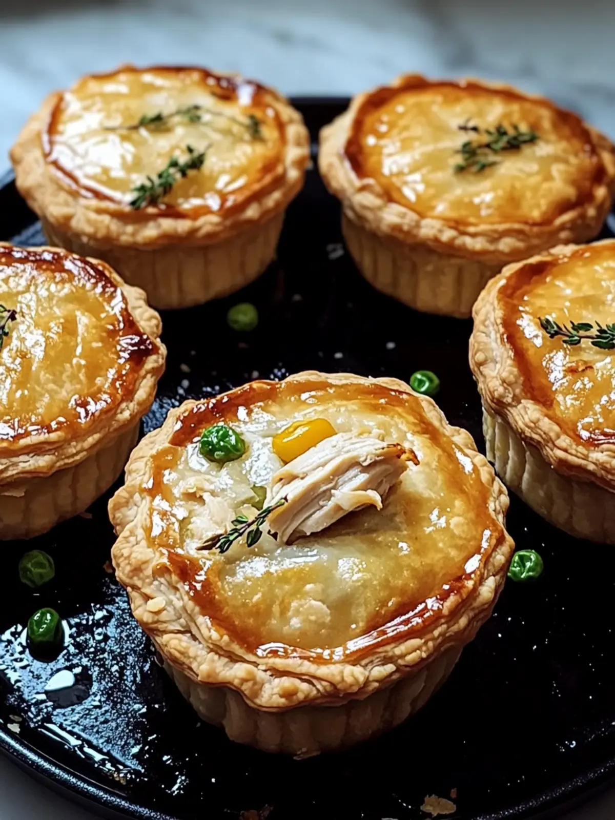 Irresistible Mini Chicken Pot Pies: Cozy Comfort in Every Bite 2 Irresistible Mini Chicken Pot Pies