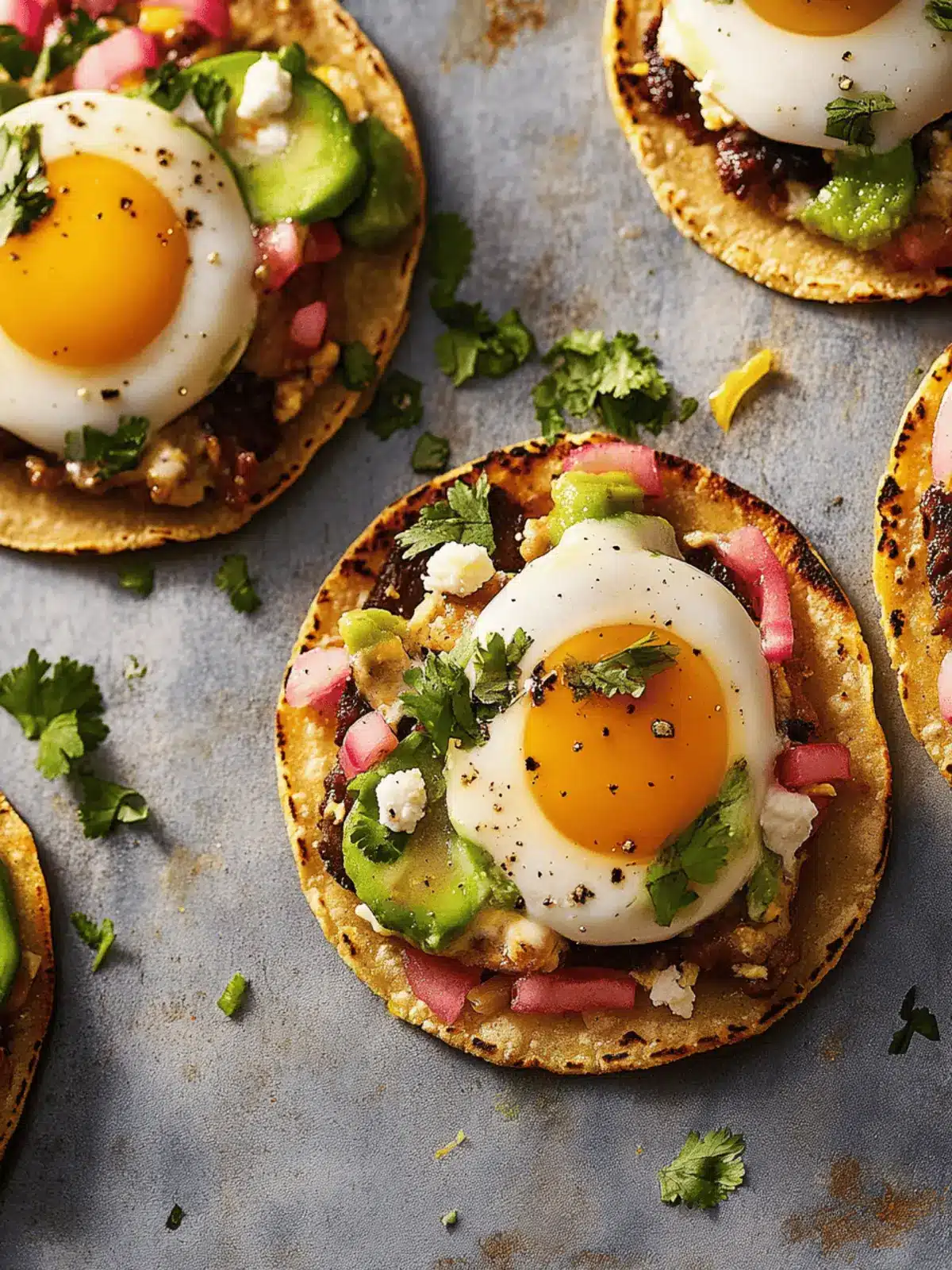Breakfast Tostadas: Your Customizable Morning Delight 2 Breakfast Tostadas