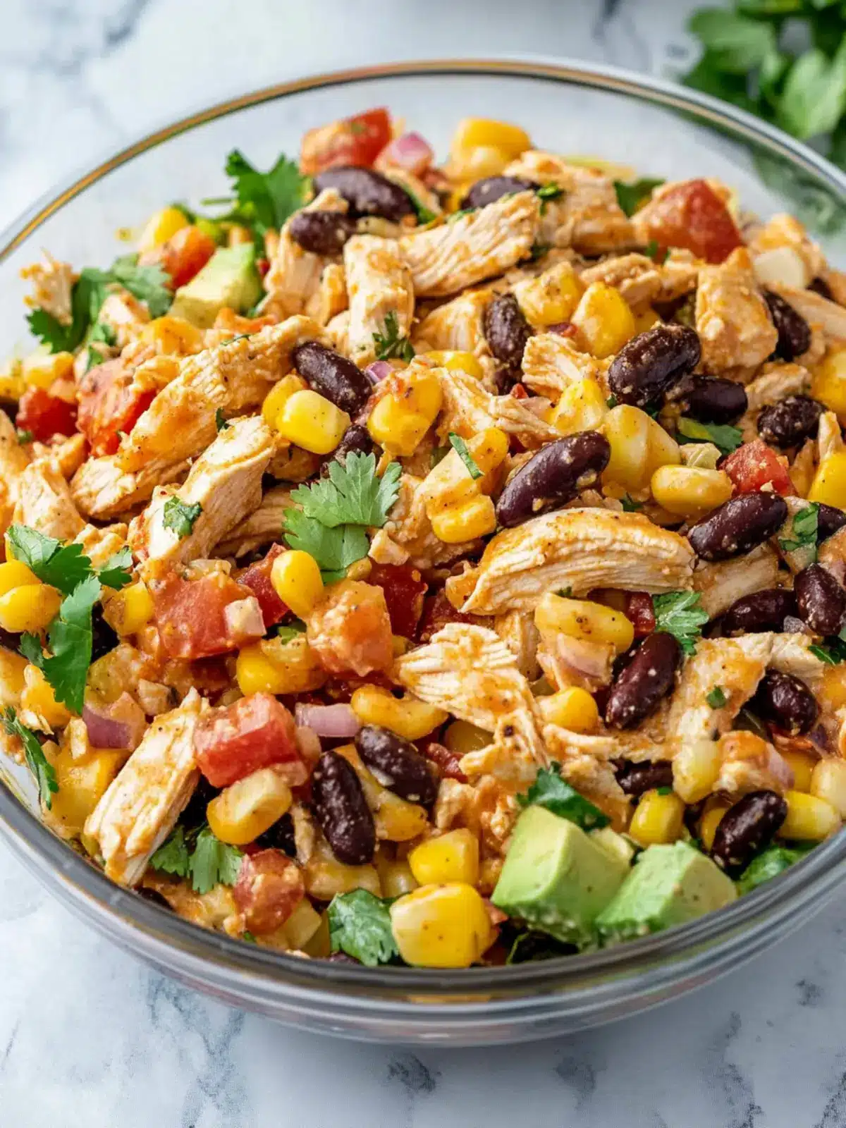Delicious Quick Southwest Chicken Salad in Under 20 Minutes 2 Quick Southwest Chicken Salad