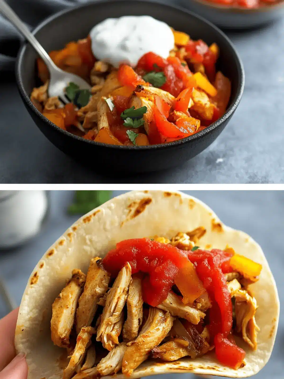 Skillet Chicken Fajitas with Rotisserie Chicken Made Easy 2 Skillet Chicken Fajitas with Rotisserie Chicken