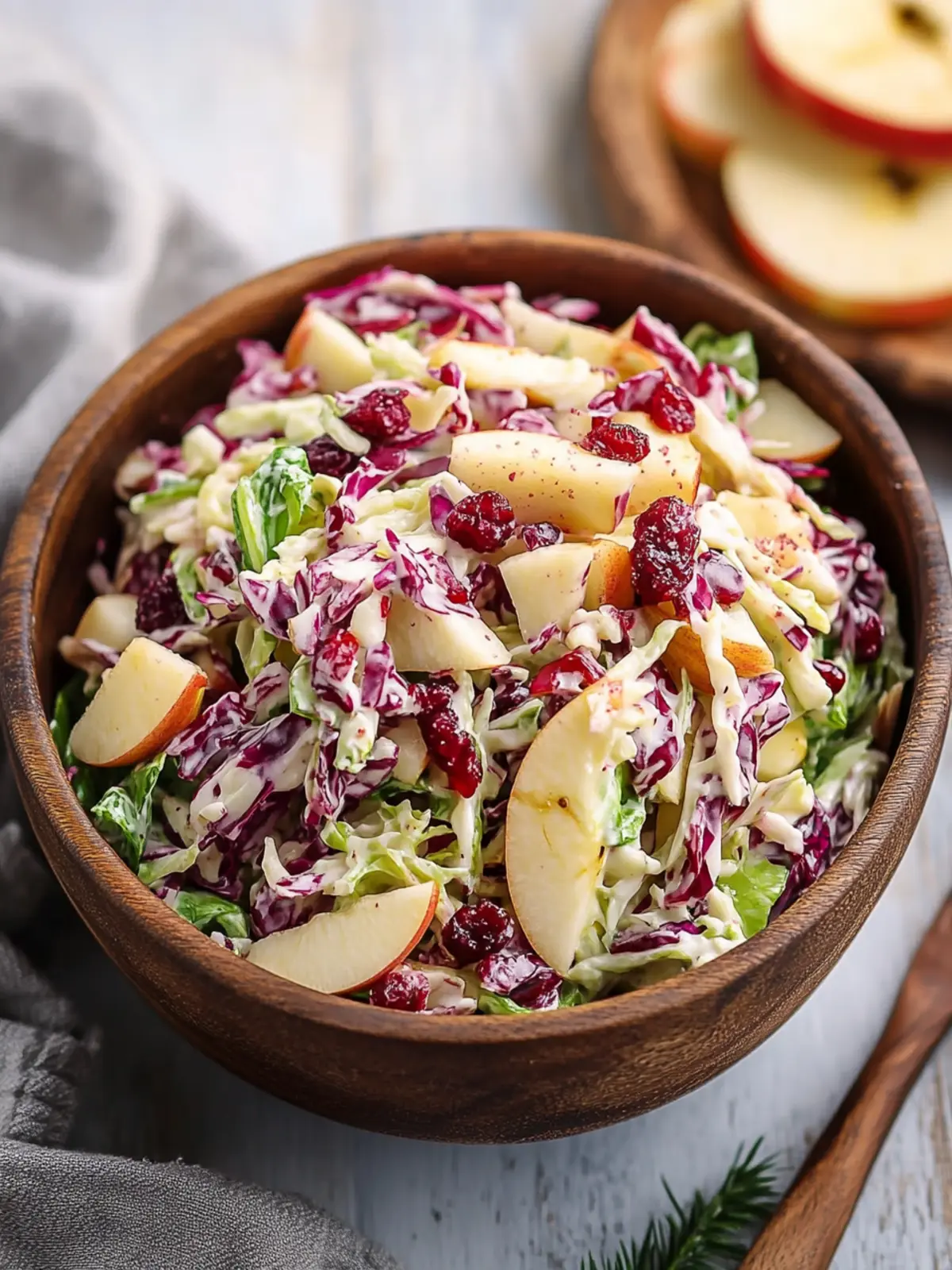 Cranberry Apple Coleslaw: A Crisp, Healthy Side You ll Love 4 CRANBERRY APPLE COLESLAW
