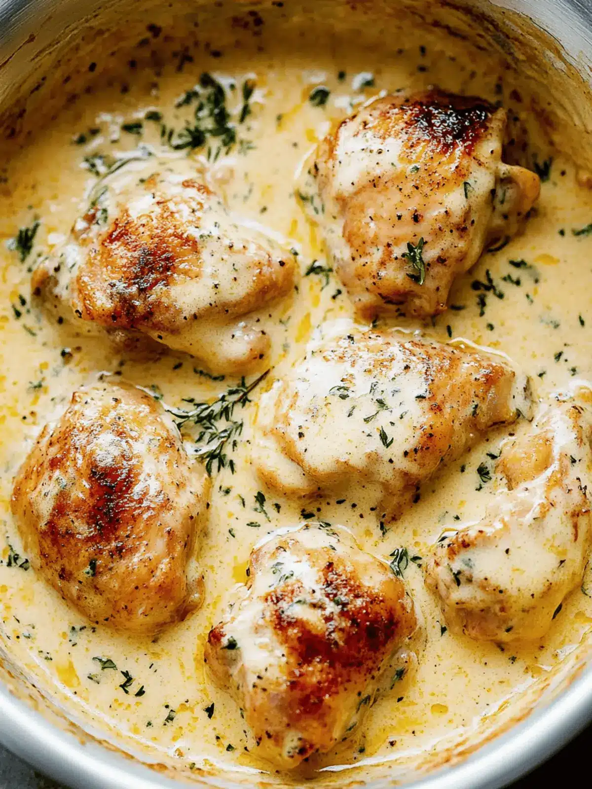 Creamy Oven Baked Chicken Thighs That Wow in Just 1 Hour 4 Creamy Oven Baked Chicken Thighs
