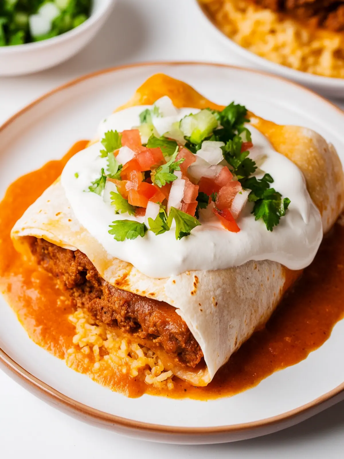Mouthwatering Smothered Burritos Perfect for Busy Nights 2 Smothered Burritos