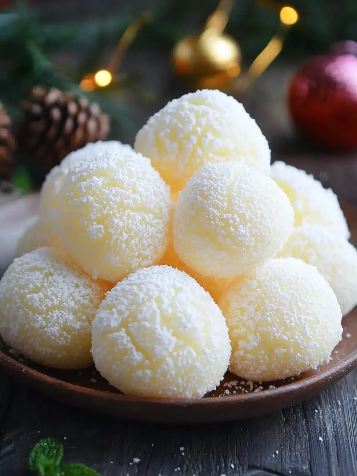 Sweetened Condensed Milk Snowballs: Easy No-Bake Delight 2 Sweetened Condensed Milk Snowballs