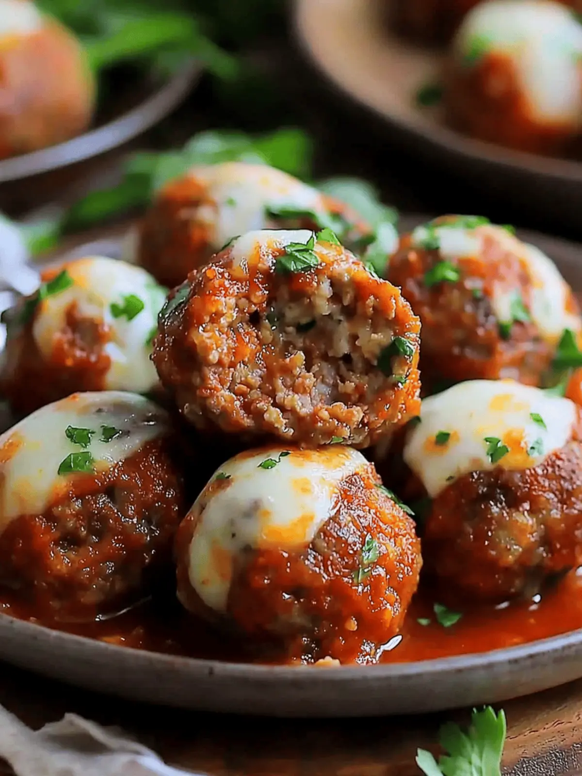 Ultimate Mozzarella Stuffed Meatballs for Cozy Dinners 4 Mozzarella Stuffed Meatballs