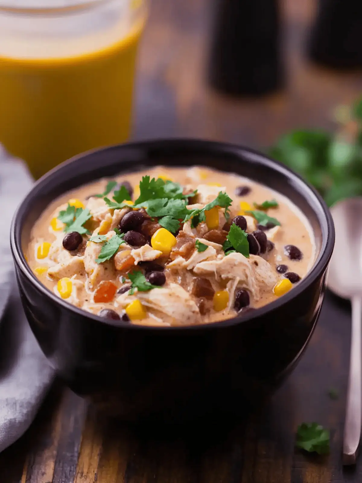 Crock-Pot Chicken With Black Beans & Cream Cheese Bliss 4 Crock-Pot Chicken With Black Beans & Cream Cheese