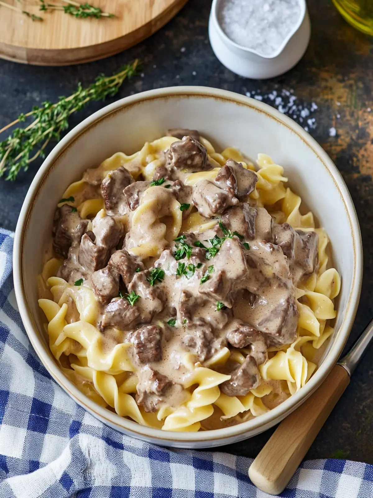 Slow Cooker Beef Stroganoff: Comfort Food Made Effortless 3 Slow Cooker Beef Stroganoff