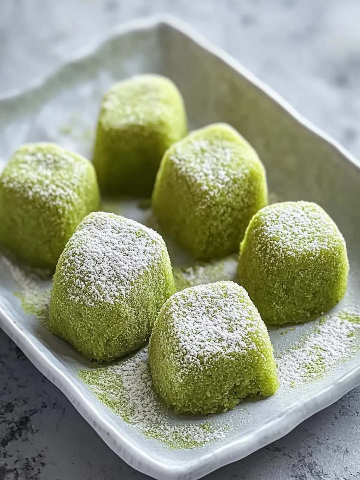 Irresistibly Soft Matcha Warabi Mochi: A Chewy Delight! 2 Matcha Warabi Mochi
