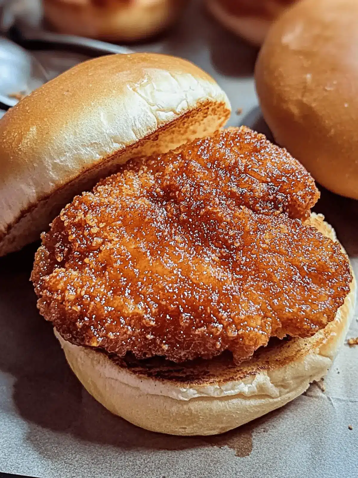 Crispy Hot Honey Chicken Sandwich: Sweet Heat Awaits You 4 Crispy Hot Honey Chicken Sandwich