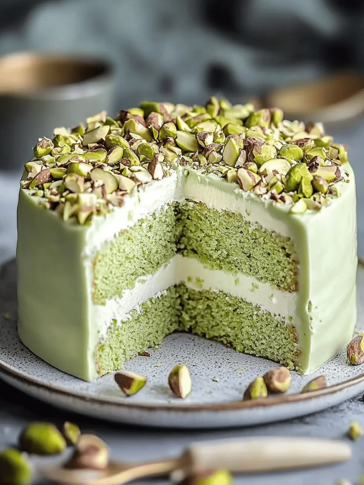 Heavenly White Chocolate Pistachio Cake You ll Crave 3 White Chocolate Pistachio Cake