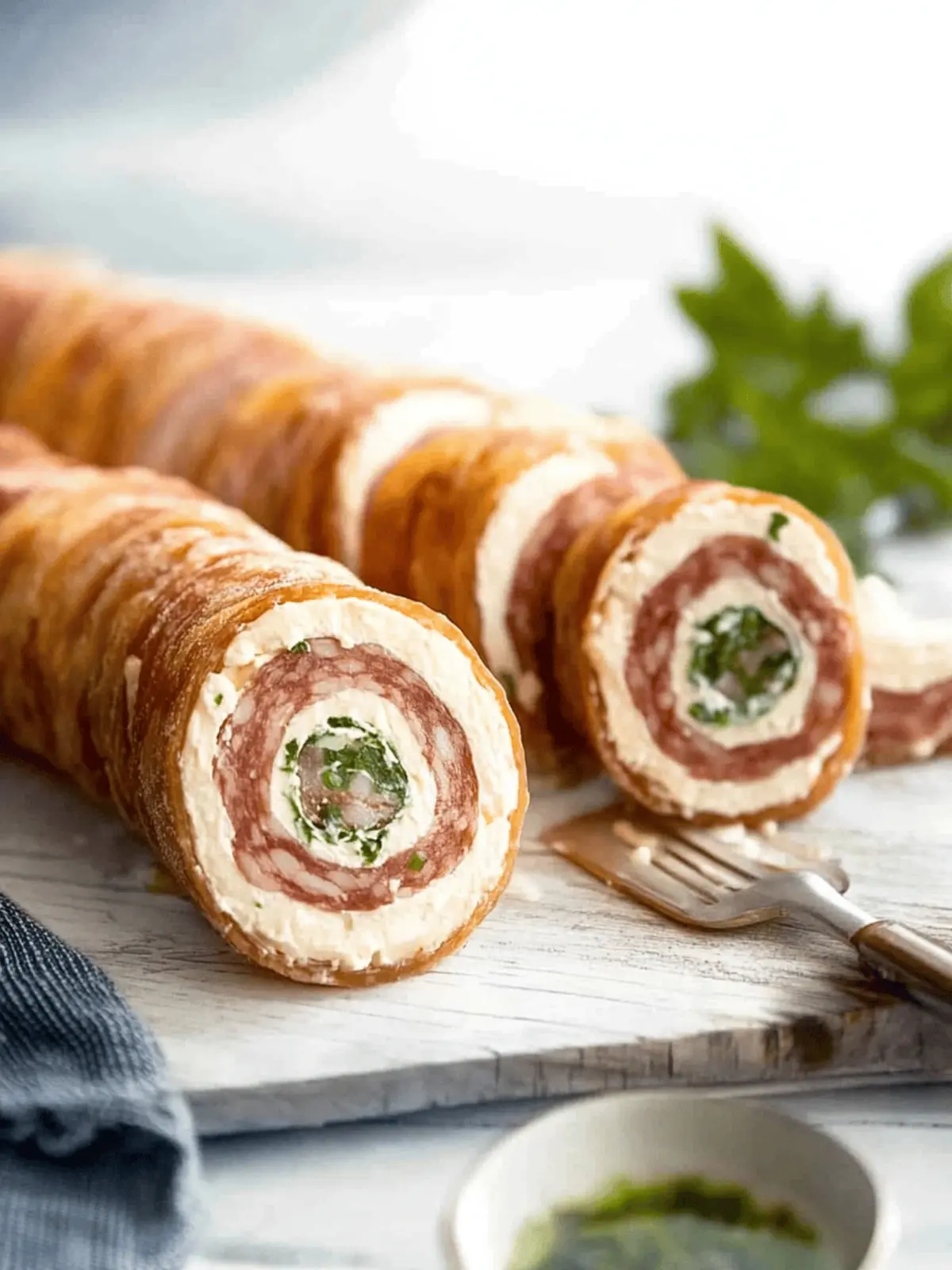 Delicious Salami Cream Cheese Roll: Your Next Party Hit 3 Salami Cream Cheese Roll