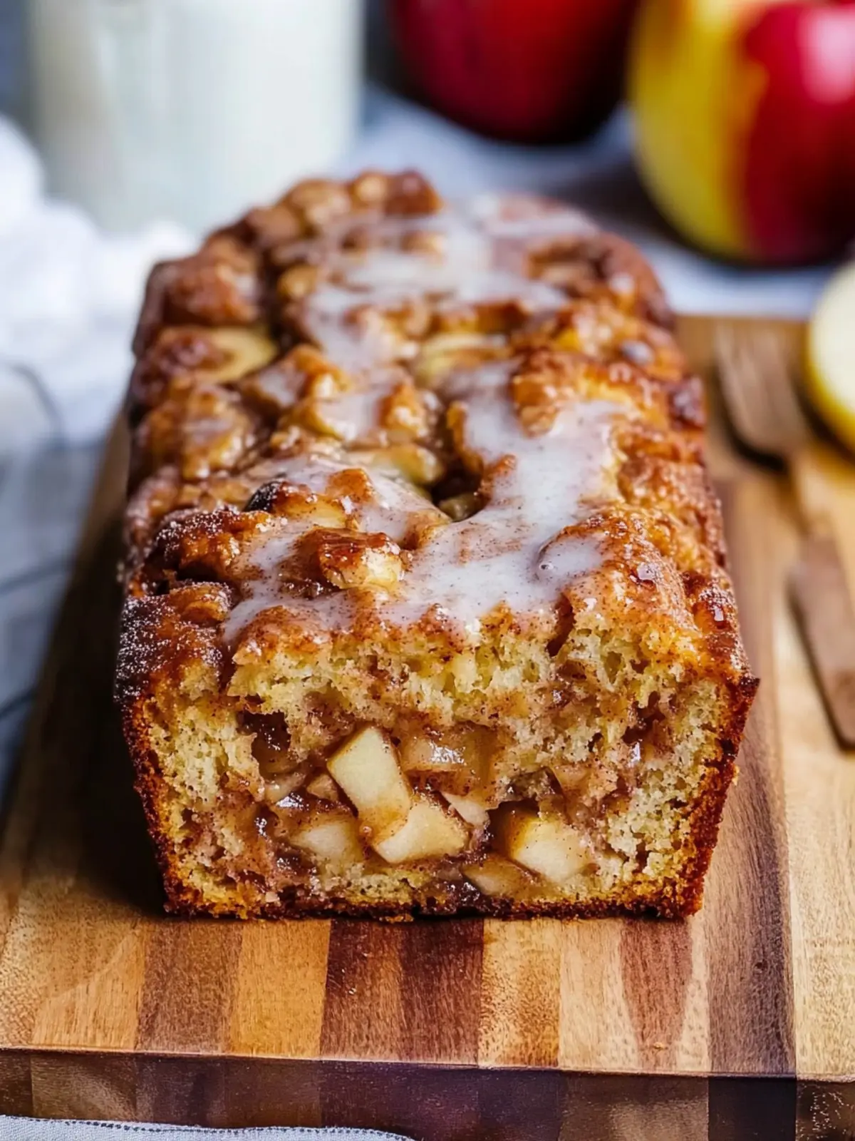 Amish Apple Fritter Bread is Cinnamon-Swirled Bliss to Savor 4 Amish Apple Fritter Bread is Cinnamon-Swirled Bliss