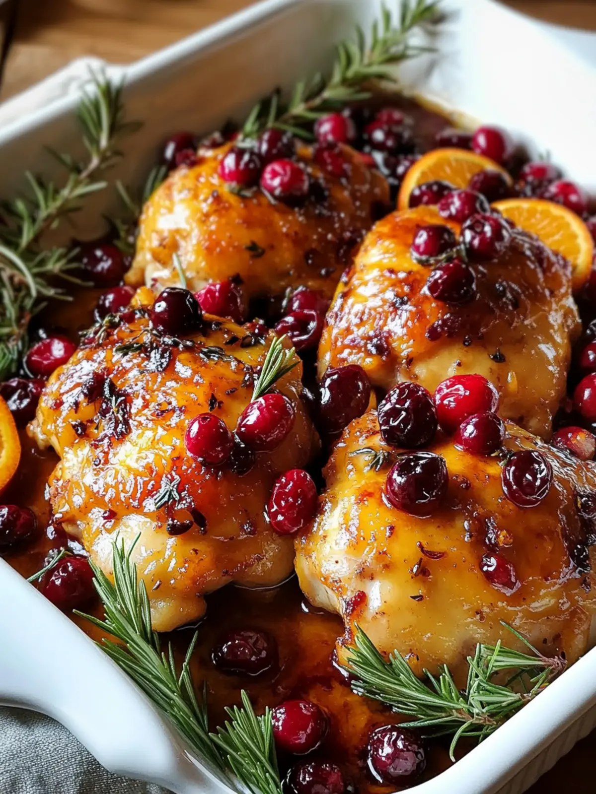 Baked Orange Cranberry Chicken Thighs for Flavor-Packed Nights 2 Baked Orange Cranberry Chicken Thighs