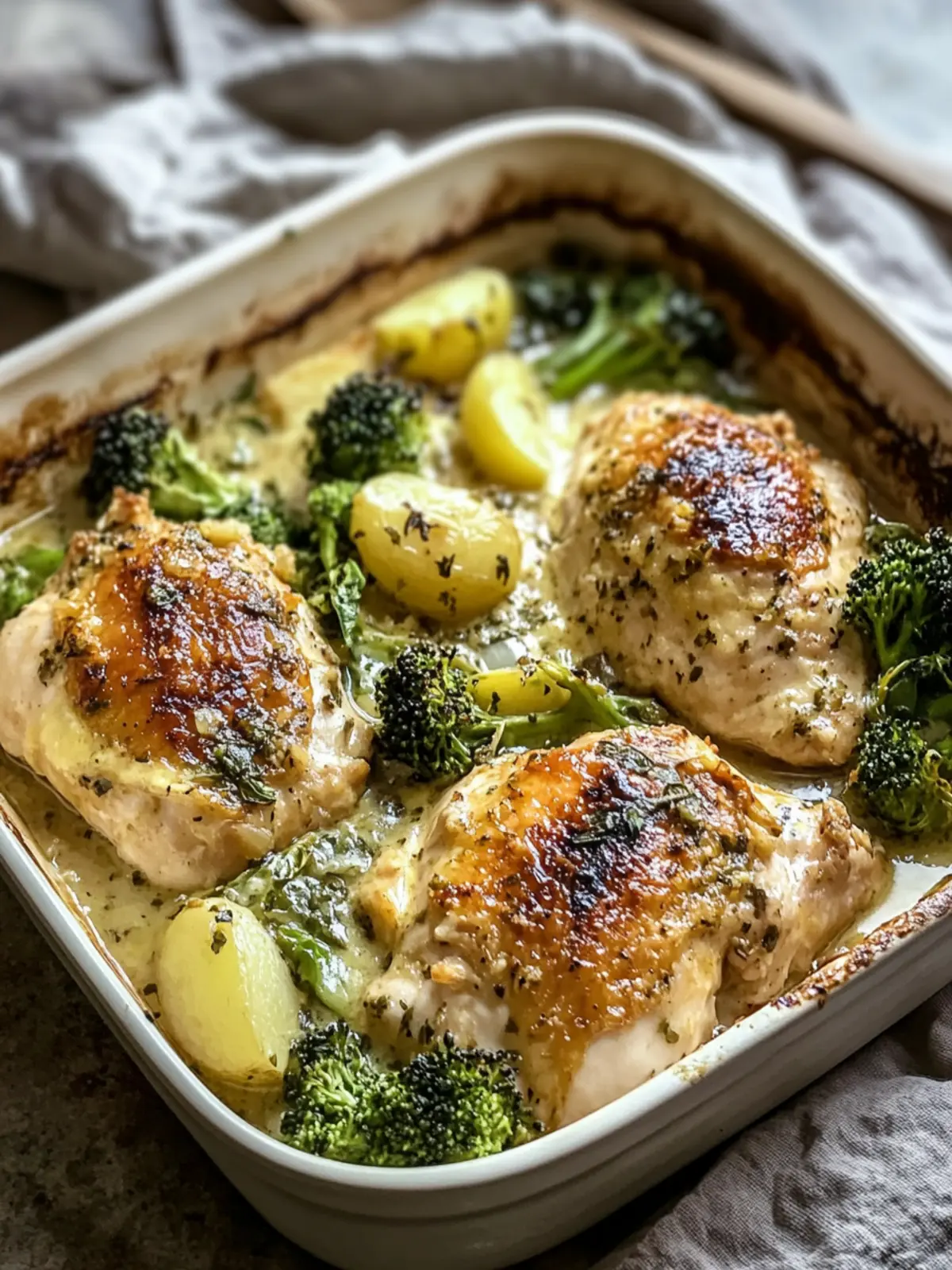 Savory Chicken Divan: A Healthier Twist on Comfort Food 2 Chicken Divan