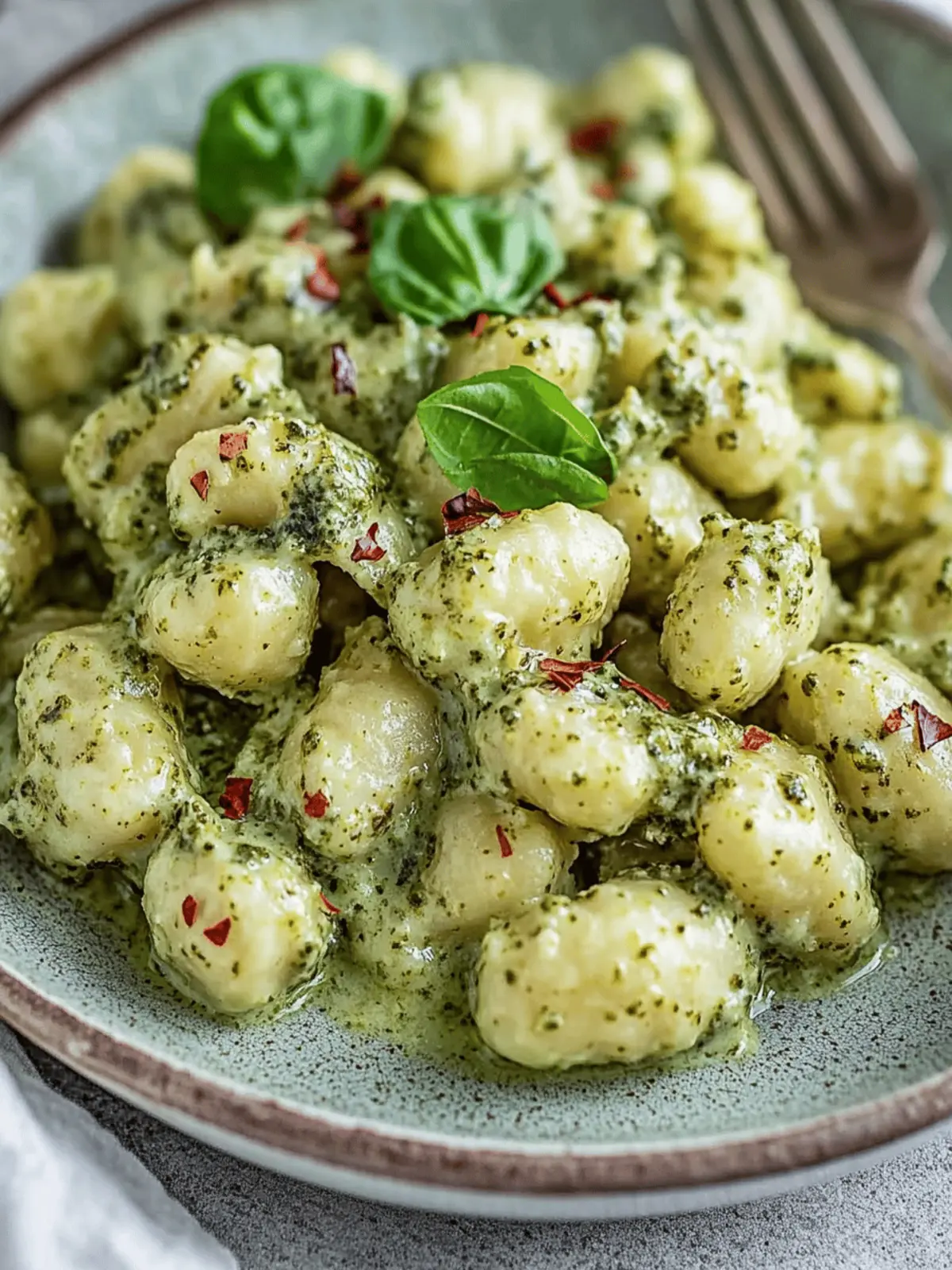 Creamy Vegan Pesto Gnocchi: Quick, Nut-Free Magic for Dinner 3 Creamy Vegan Pesto Gnocchi