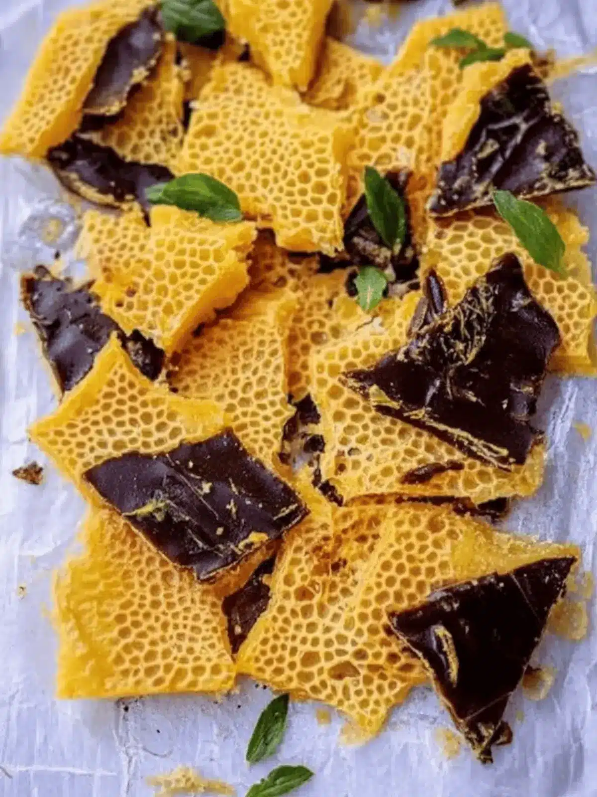Homemade Sponge Toffee: Simple Honeycomb Candy Magic 3 Sponge Toffee (Honeycomb Toffee)